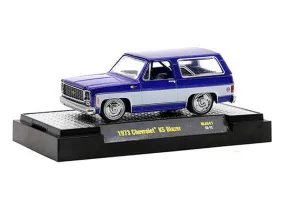 1973 Chevrolet K5 Blazer Custom - Violet White (MiJo Exclusives) Diecast 1:64 Scale Model - M2 Machines 31500-MJS41