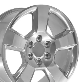 20" Replica CV76 fits Chevrolet Tahoe 20x9 Polished