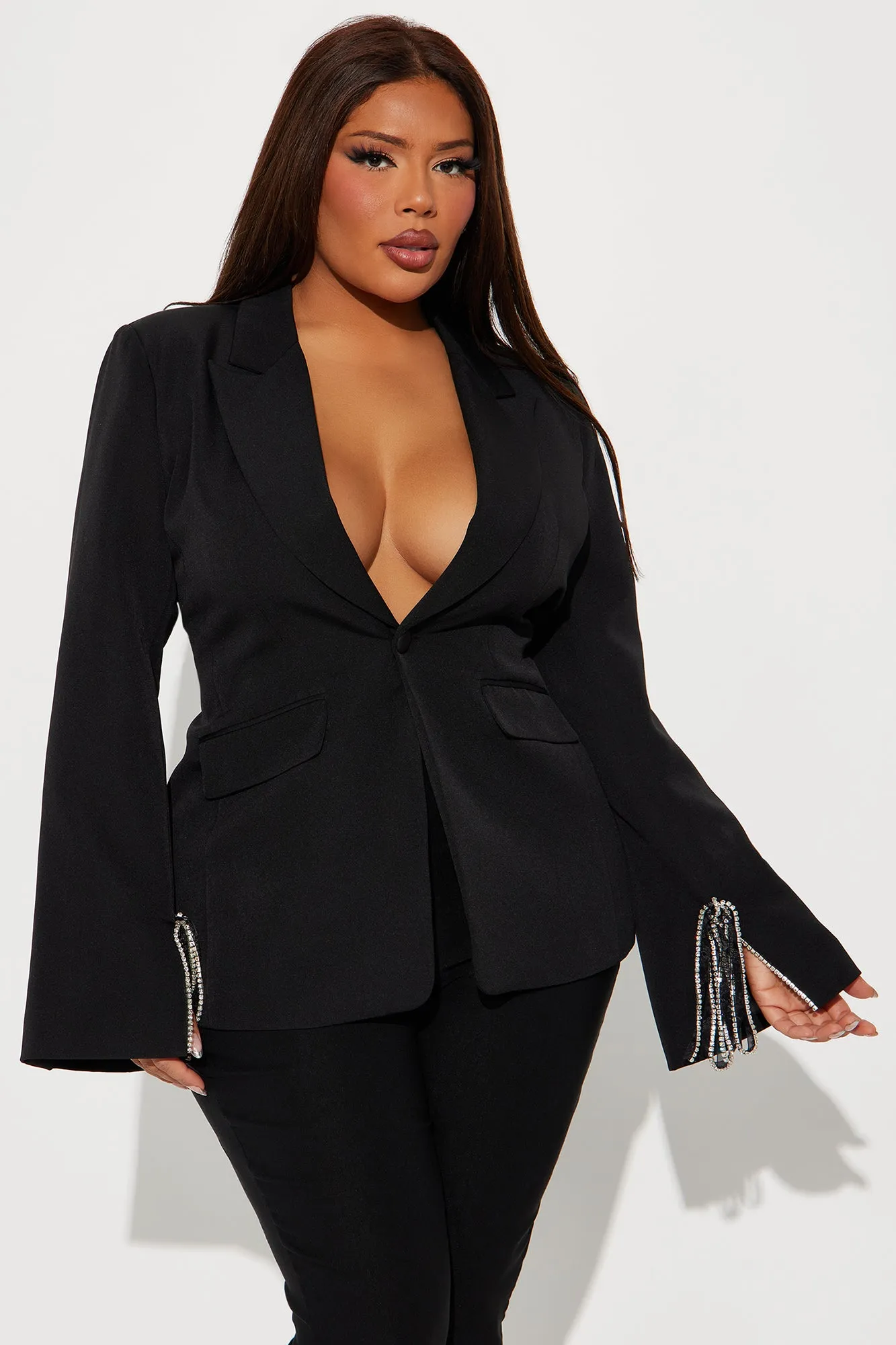 A Touch Of Class Blazer - Black