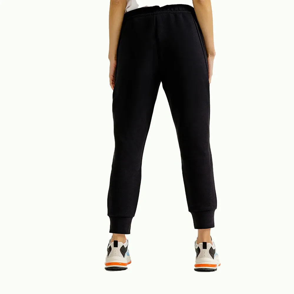 Anta Knit Ankle Sweatpants For Women, Black