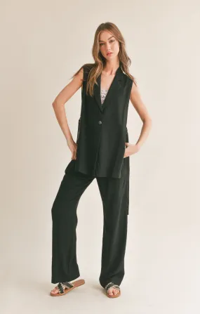 At Ease Blazer Vest - FINAL SALE