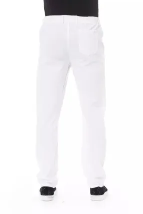 Baldinini Trend White Cotton Jeans & Pant