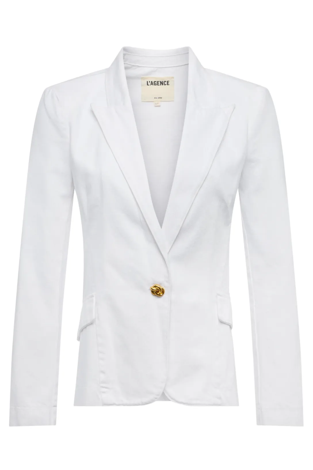 Baldwin Denim Blazer | Blanc