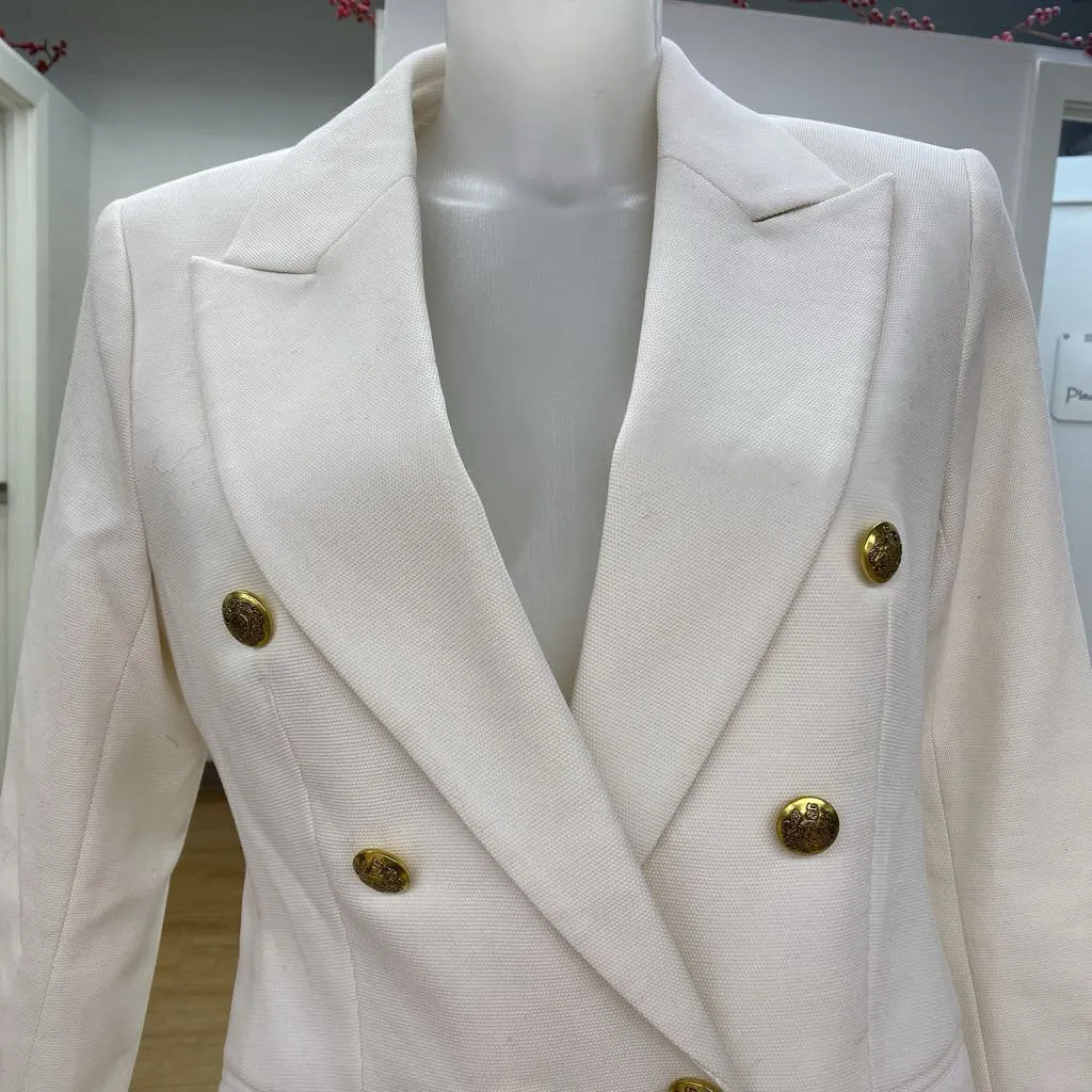 Banana Republic double breasted blazer 8