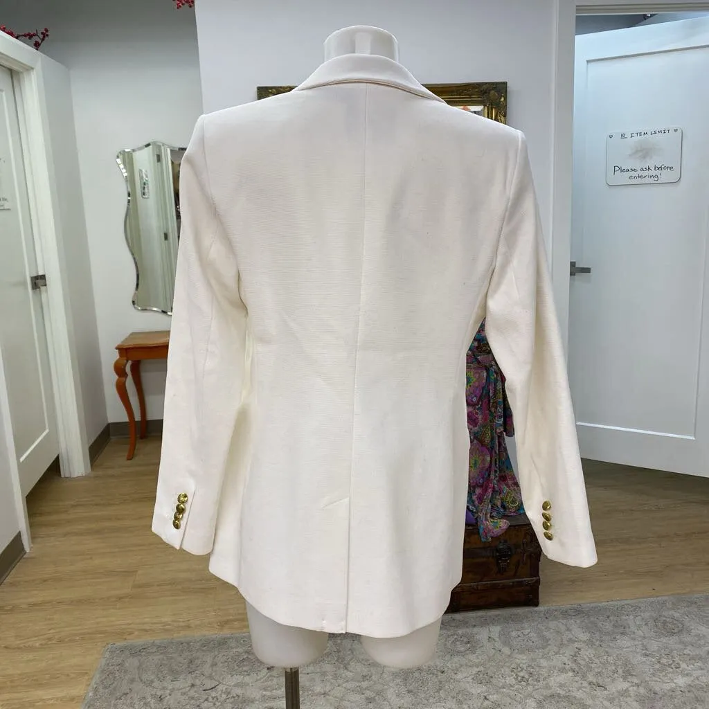 Banana Republic double breasted blazer 8