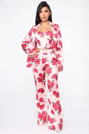 Big Dreams Floral 3 Piece Set - Pink/combo