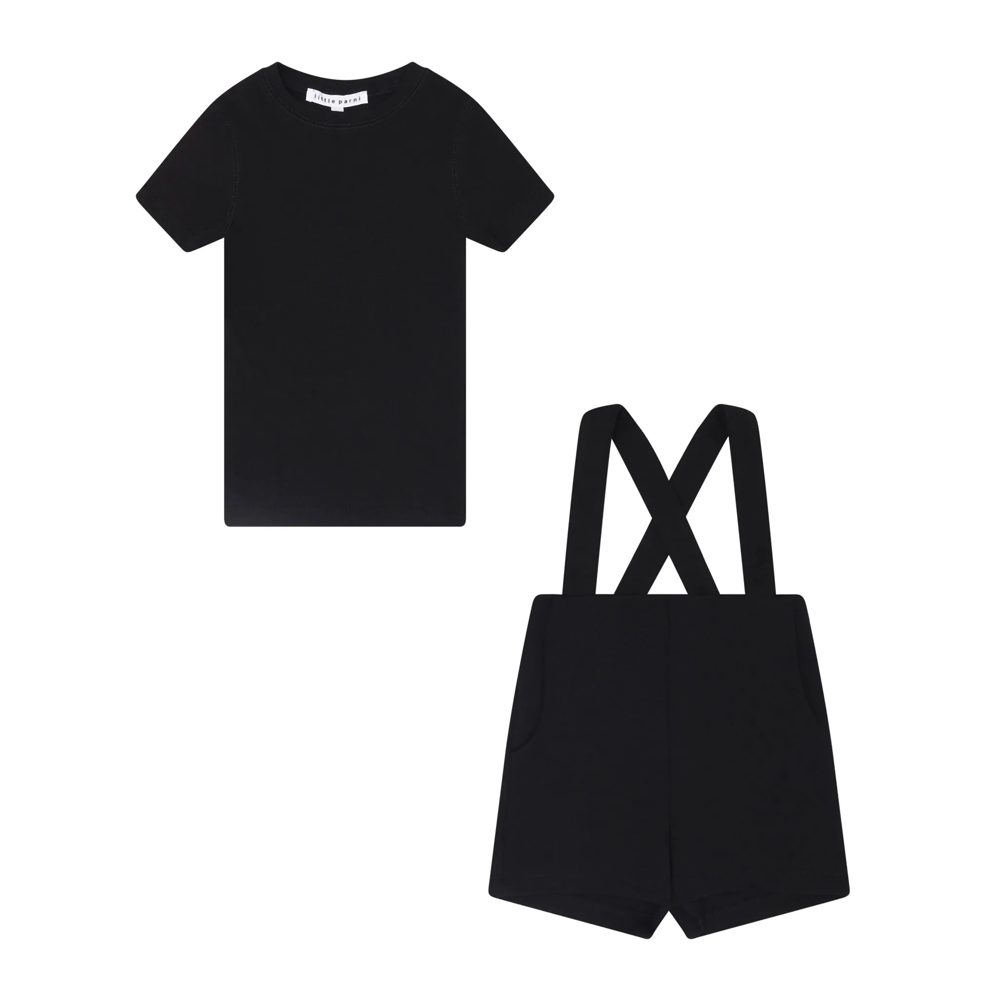 Black Milano Overall Set