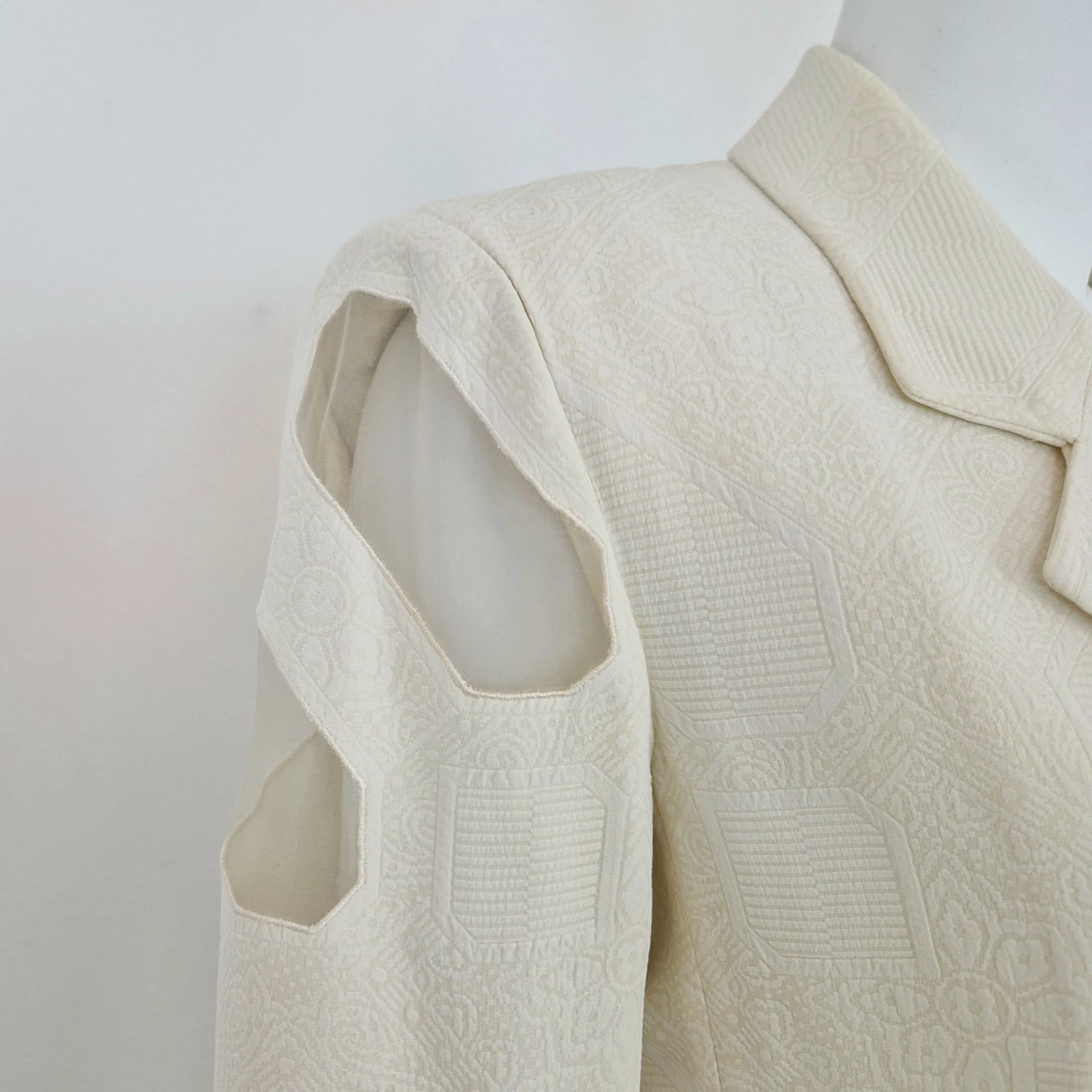 Blazer Gianfranco Ferré seta bianca