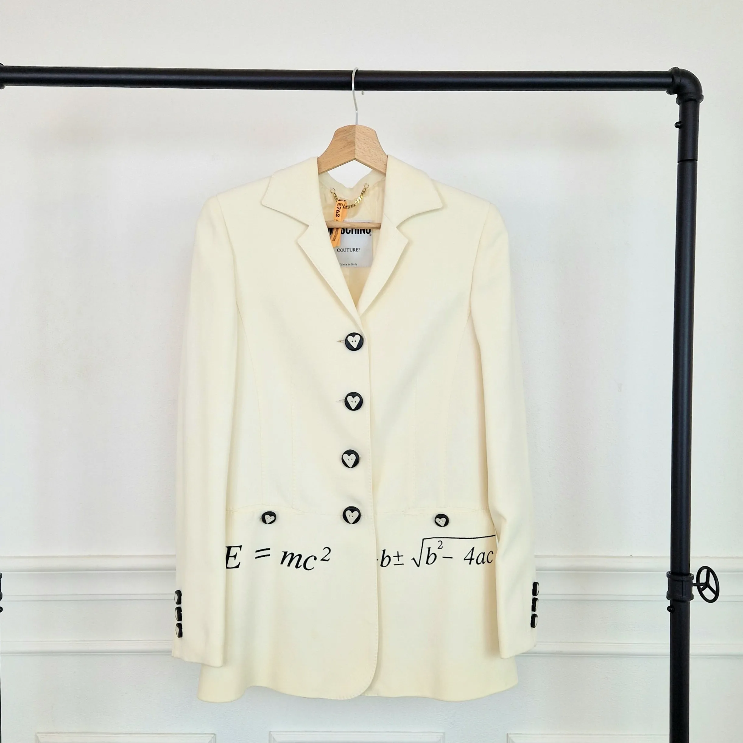 Blazer Moschino vintage E=mc²
