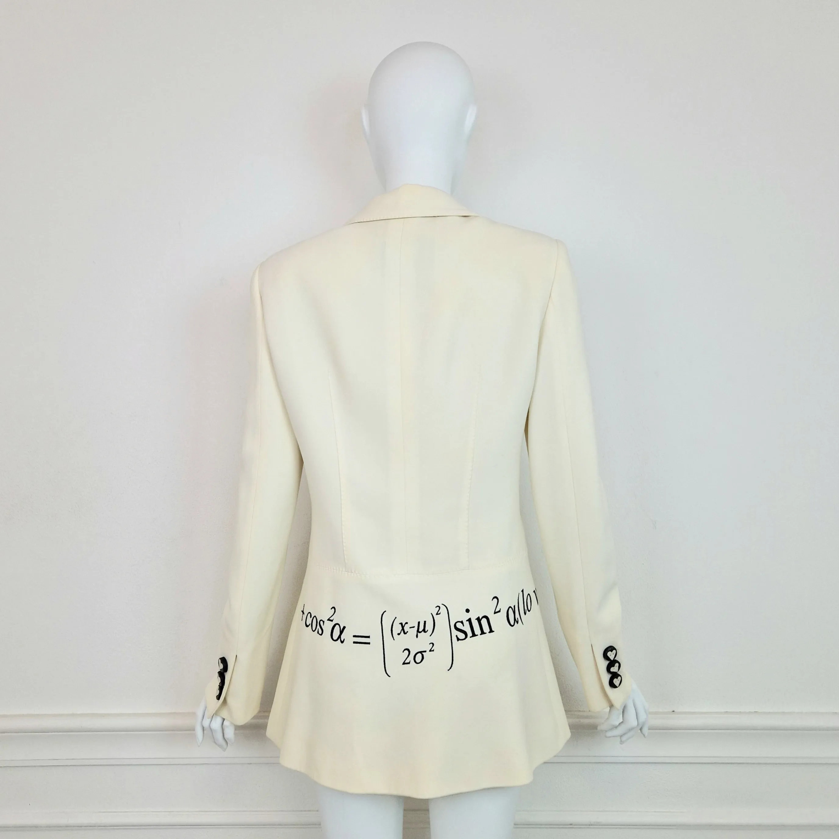 Blazer Moschino vintage E=mc²