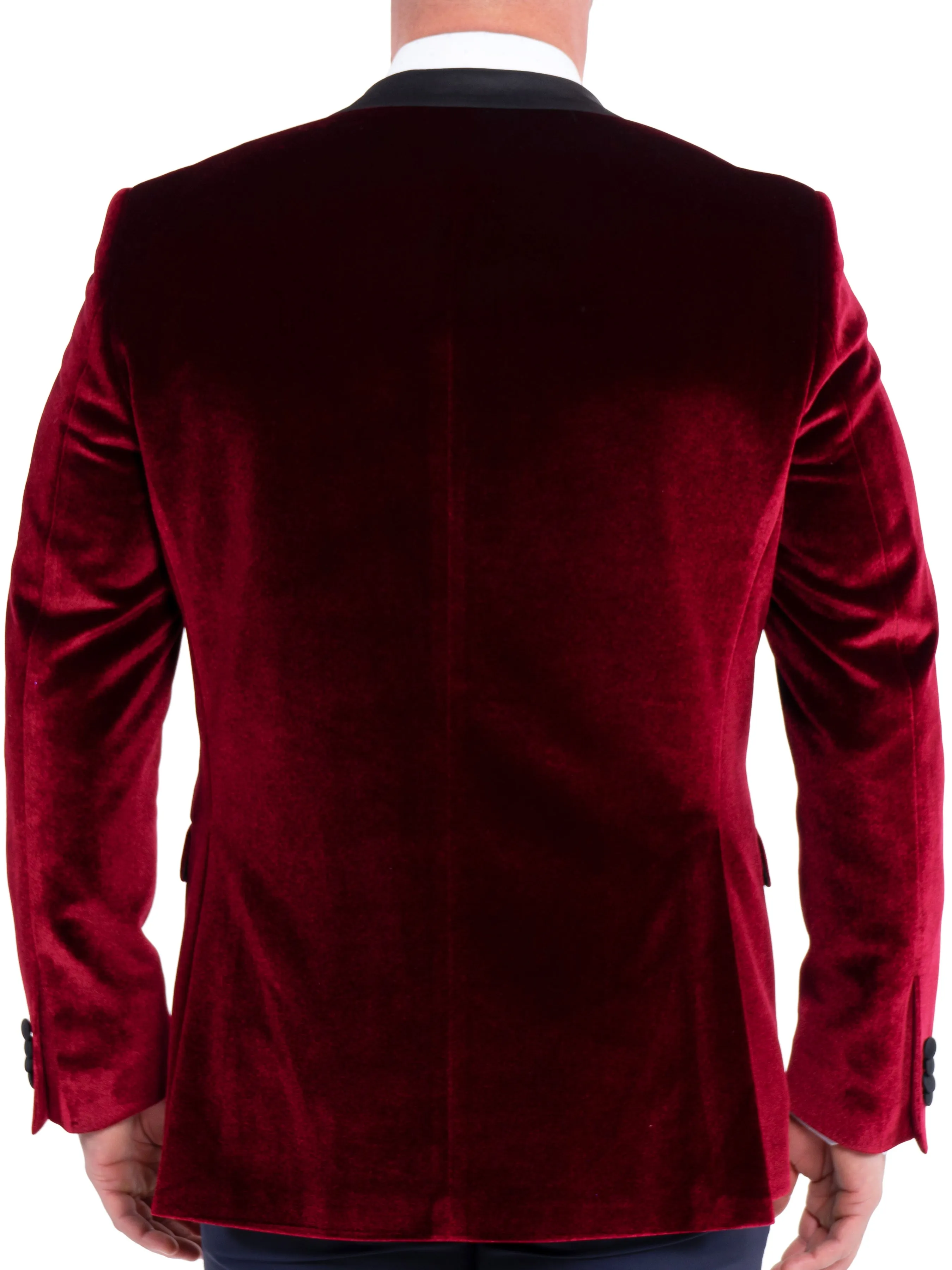 Blazer Tesla CrushedVelvet Red