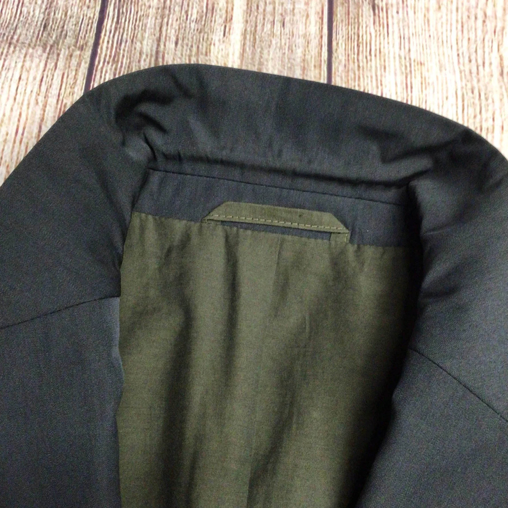 Boss Hugo Boss Dark Grey Blazer Jacket Size Ch 46"