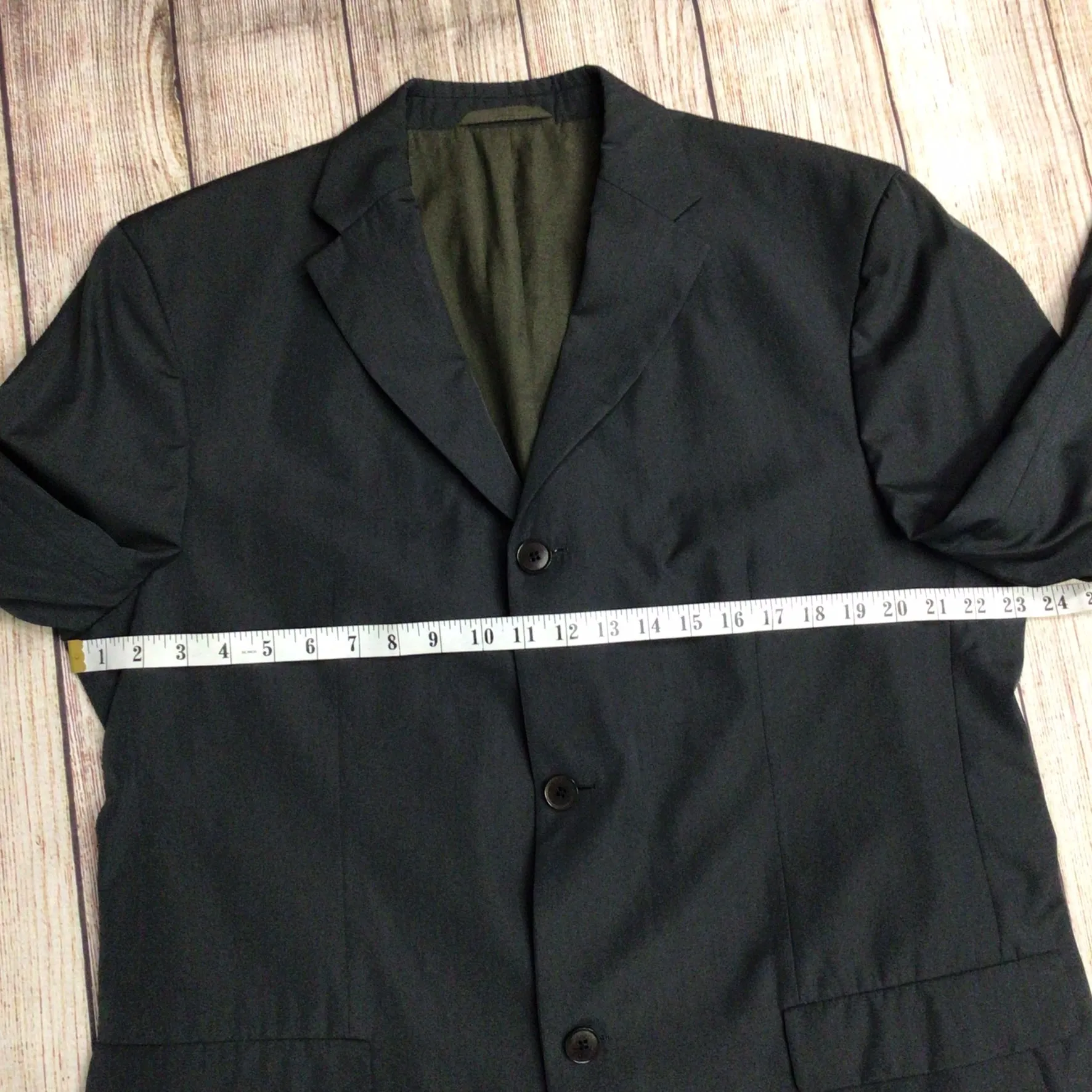 Boss Hugo Boss Dark Grey Blazer Jacket Size Ch 46"