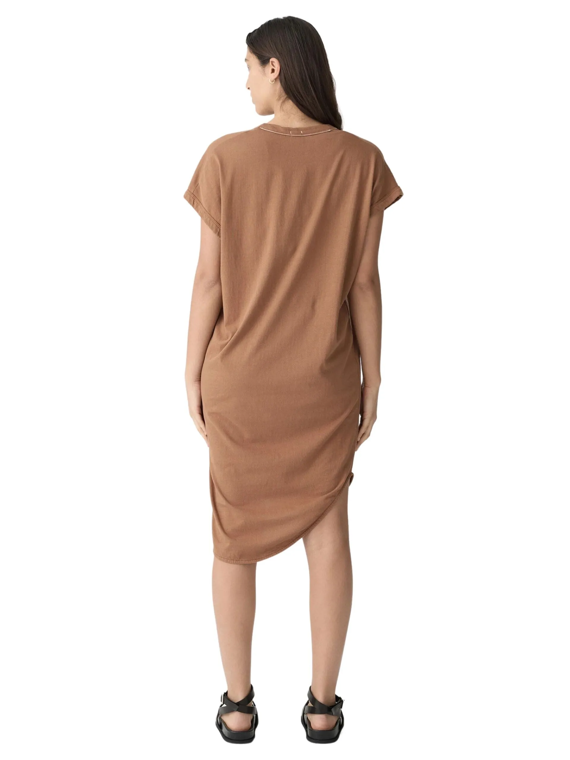 Boxy T-Shirt Dress / Argan