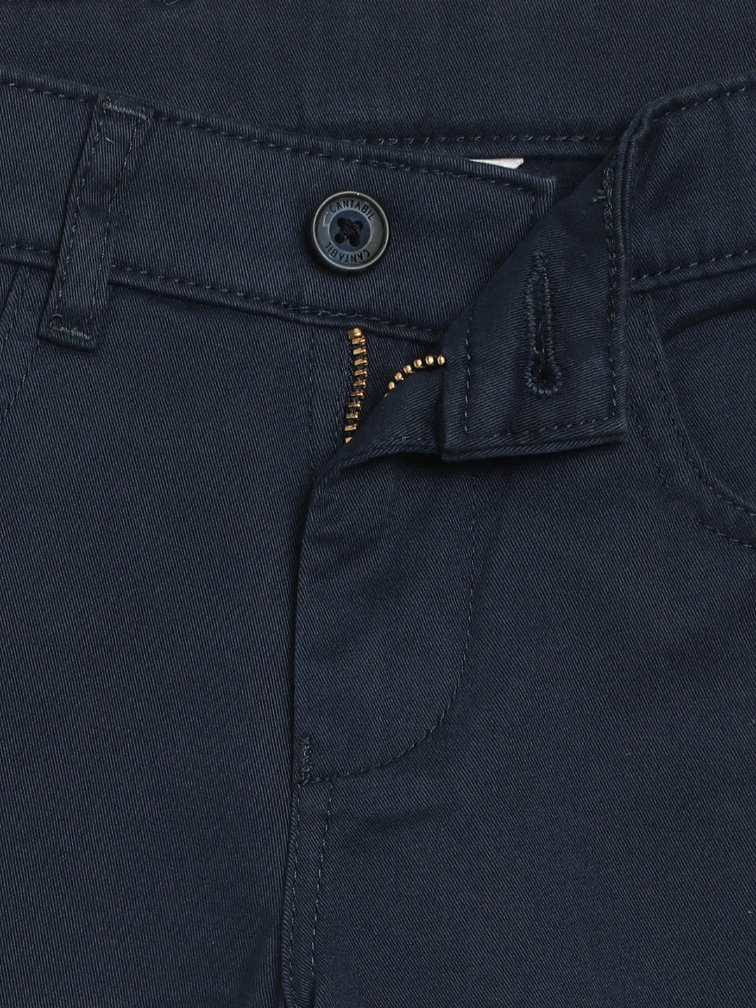 Boys Casual Navy Blue Pants