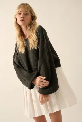 Brittany Contrast Dress