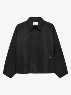Cape Trenchcoat Black