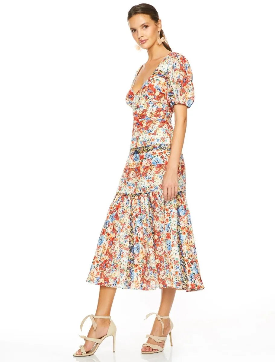 CARNEVALE MIDI DRESS
