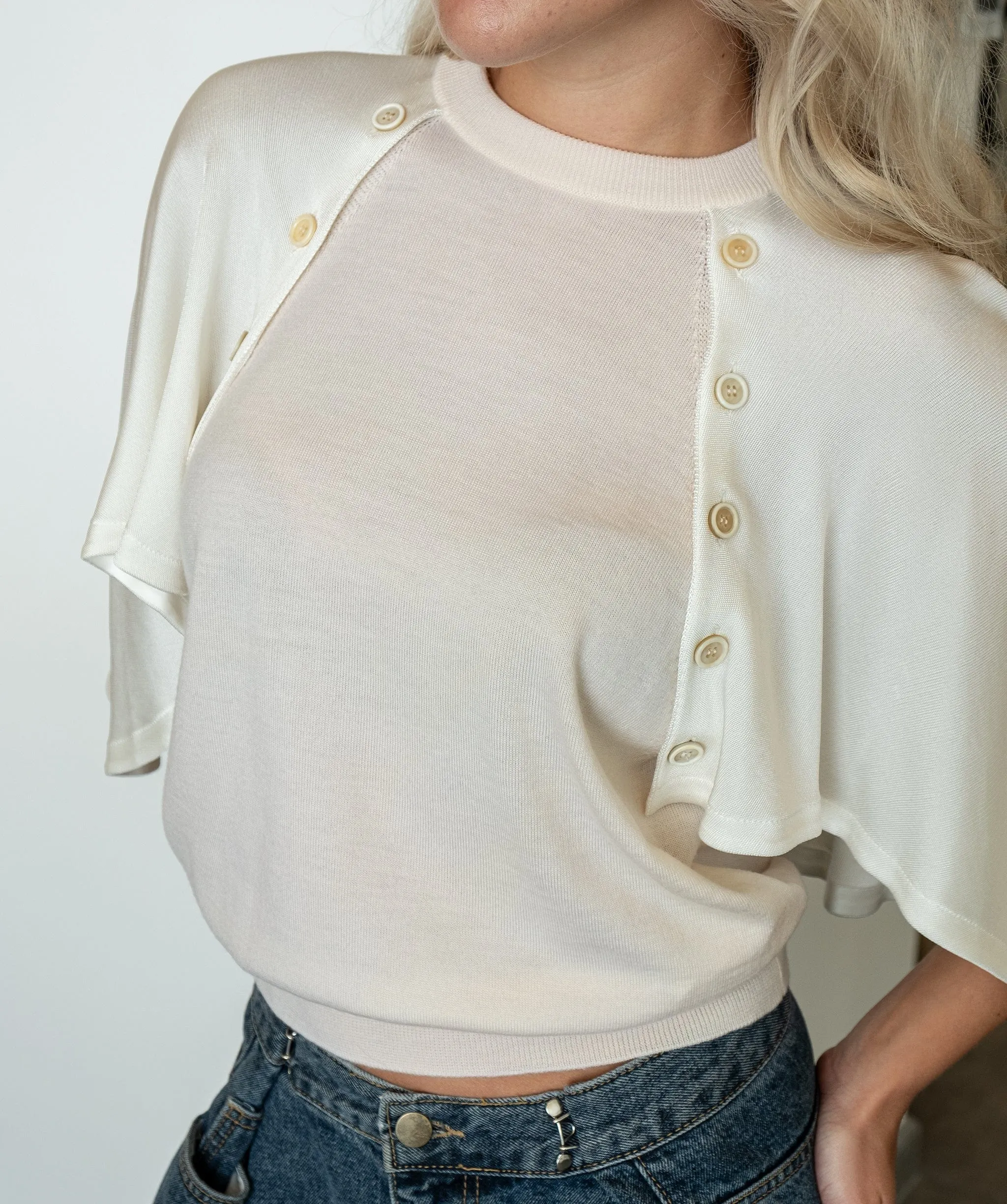 Chloe Top Beige - RJC3298