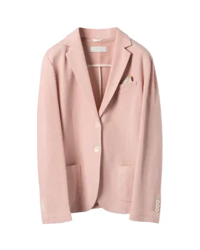 CIRCOLO 1901 | WAFFLE PIQUE FLEECE BLAZER