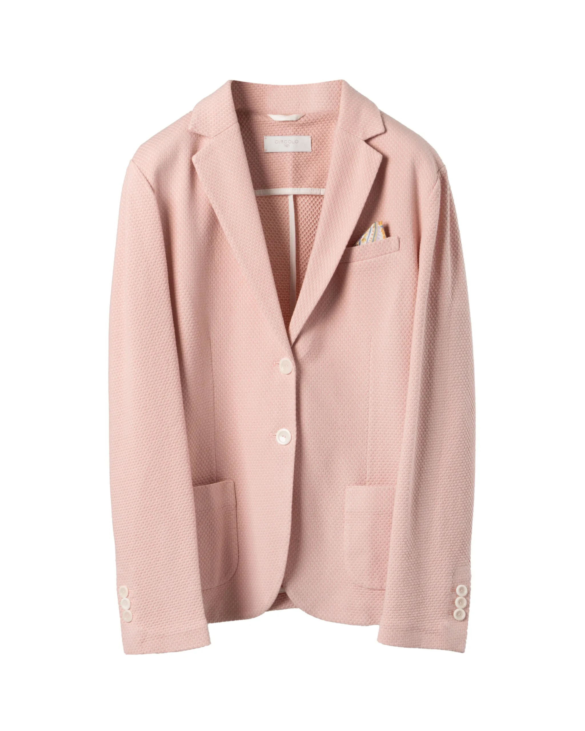 CIRCOLO 1901 | WAFFLE PIQUE FLEECE BLAZER