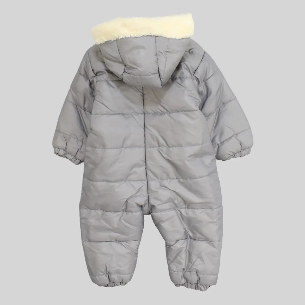 Cold Puppy Long-Sleeved Fleeced Overall