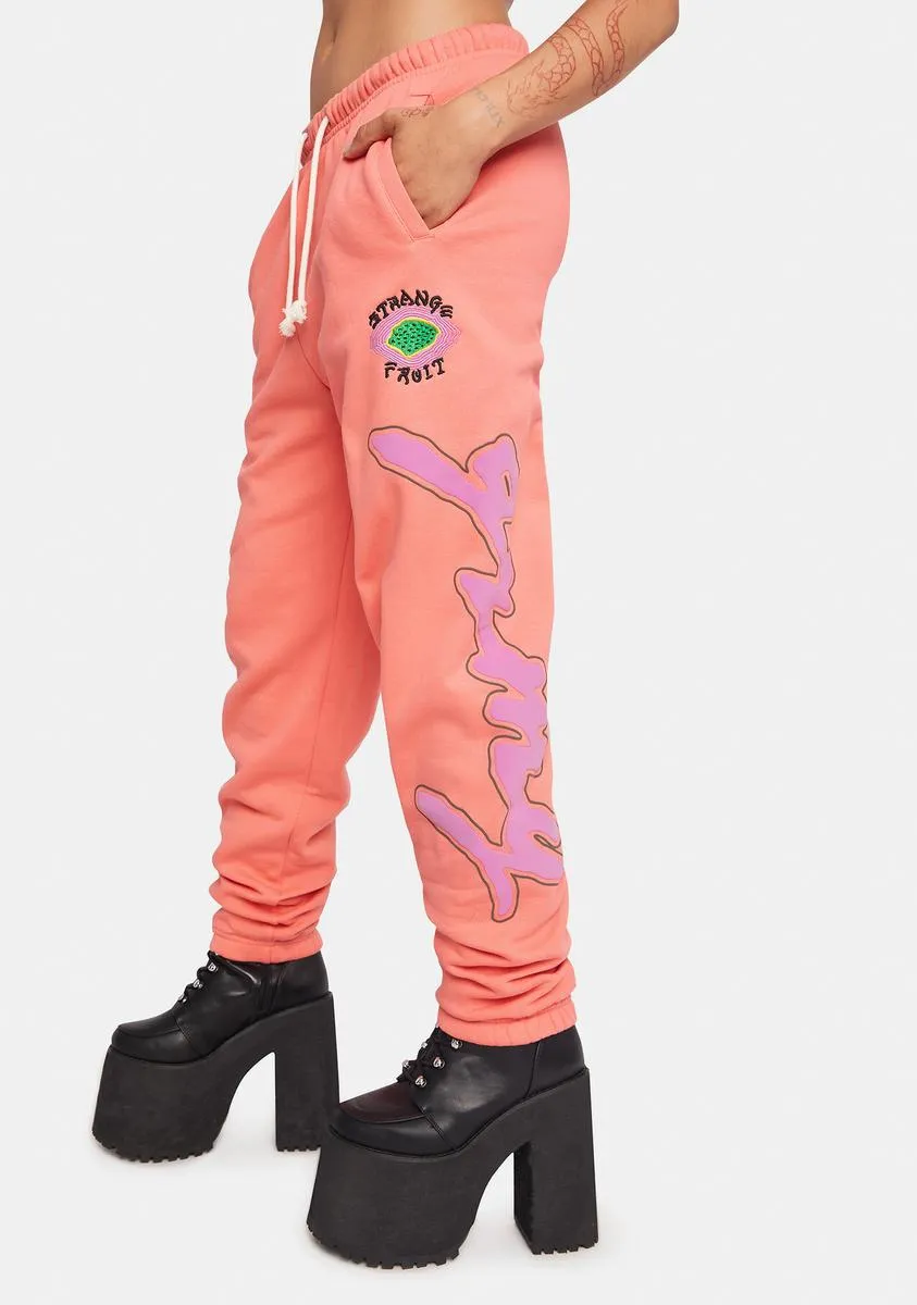 Coral Sweatpants