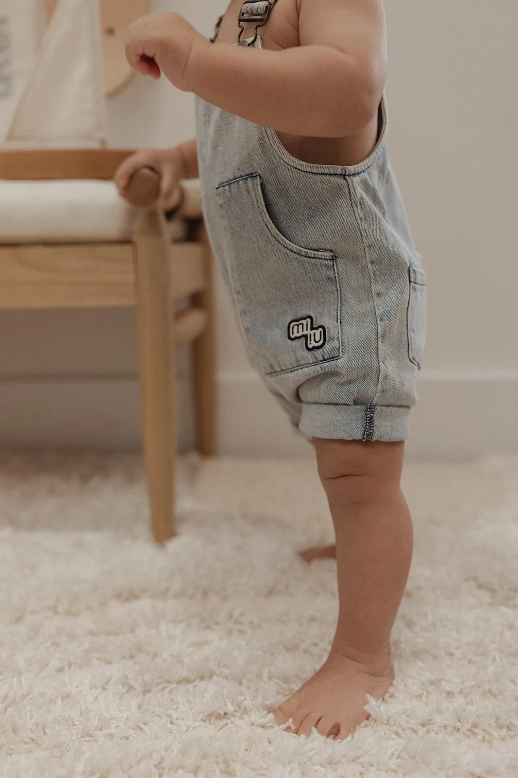 Crew Kids Blue Jean Overall