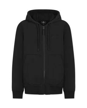 Cruz Zip-Up Hybrid Vertical Quilt Hoodie