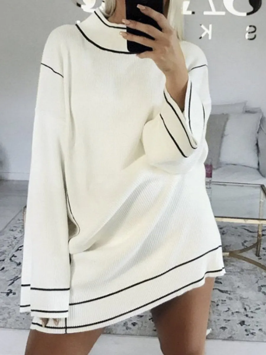 Don't Care Anymore Dress - White