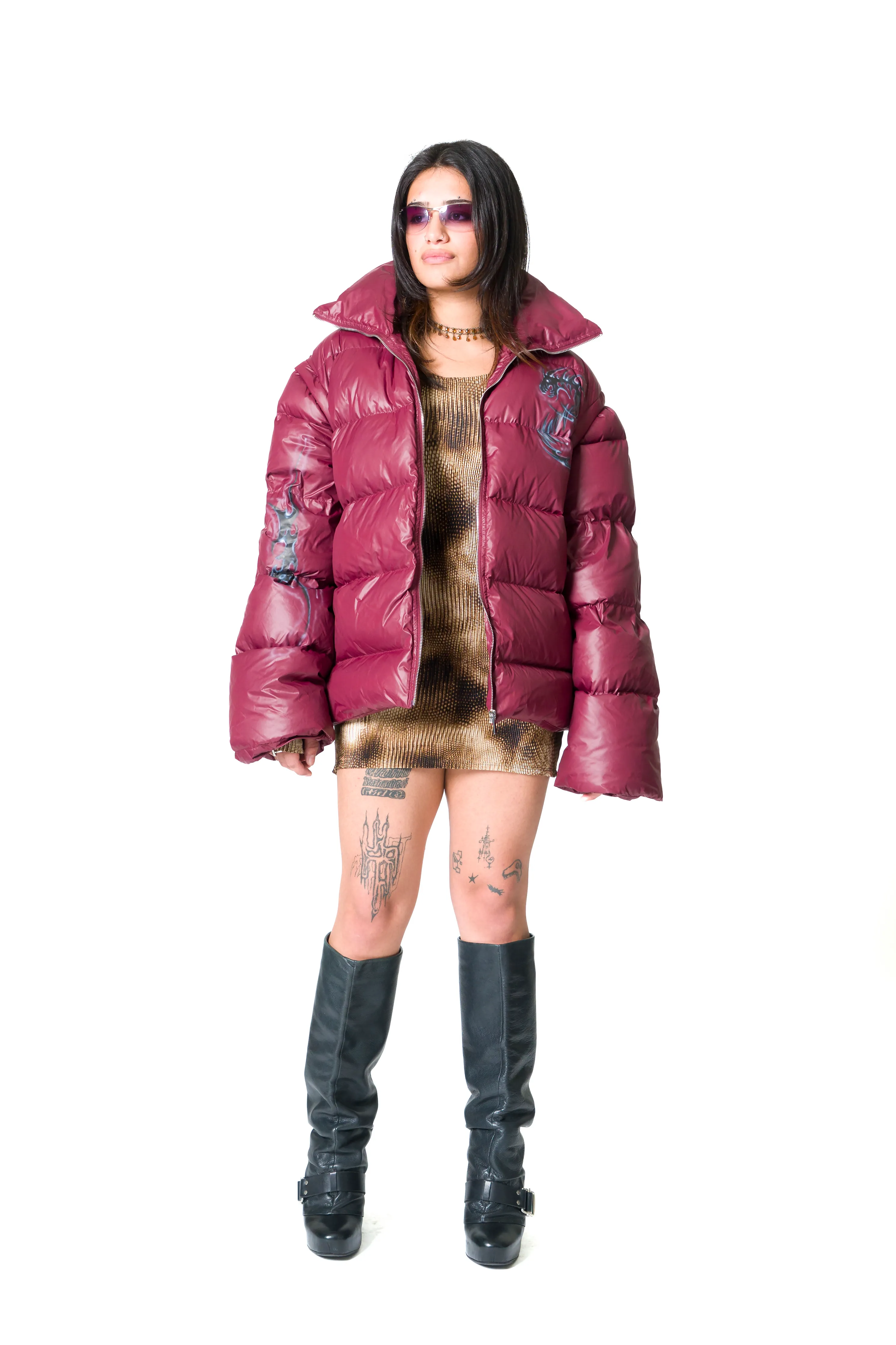 Dragon Airbrushed Puffer