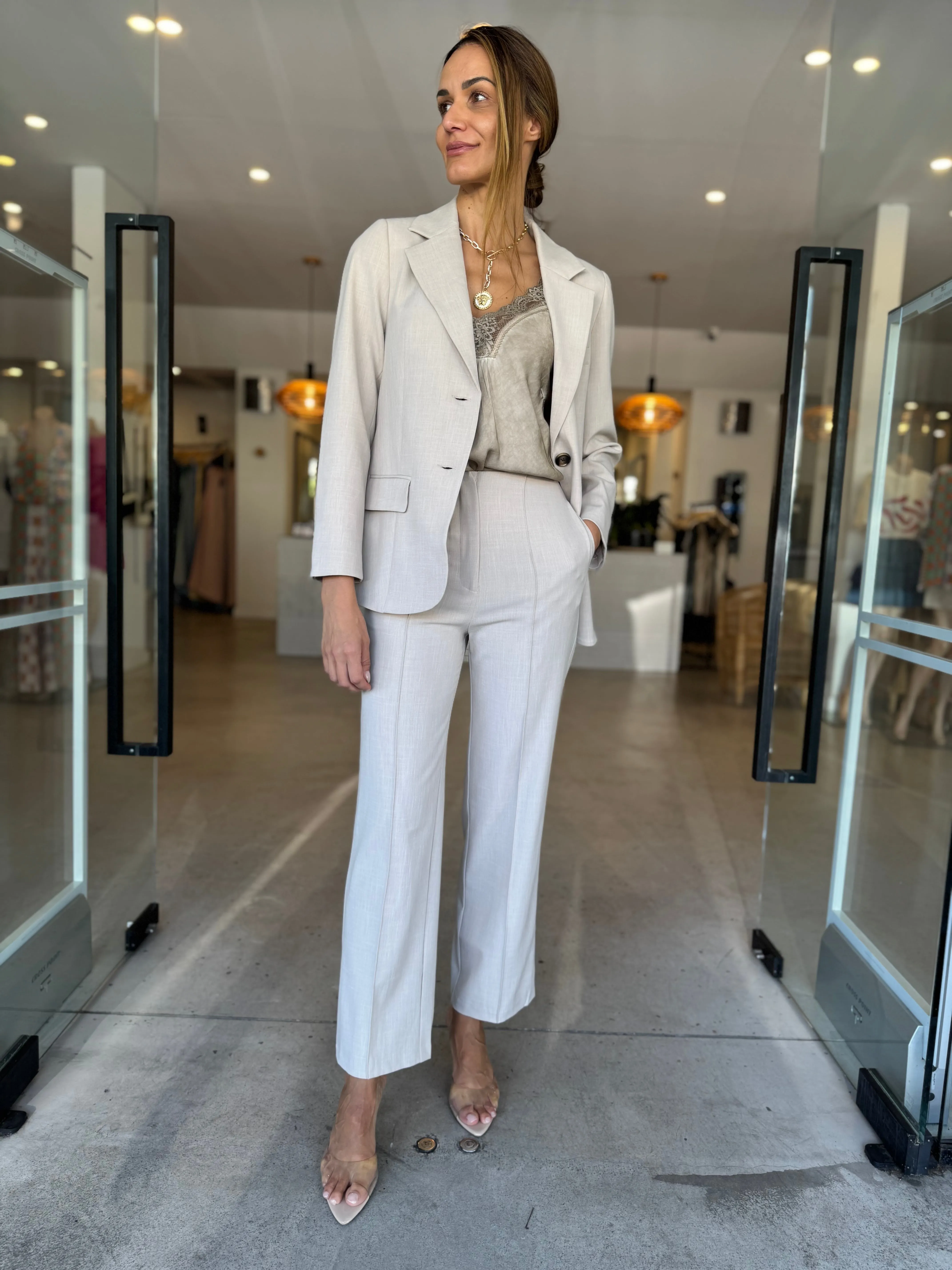 EDWARD BLAZER CREAM