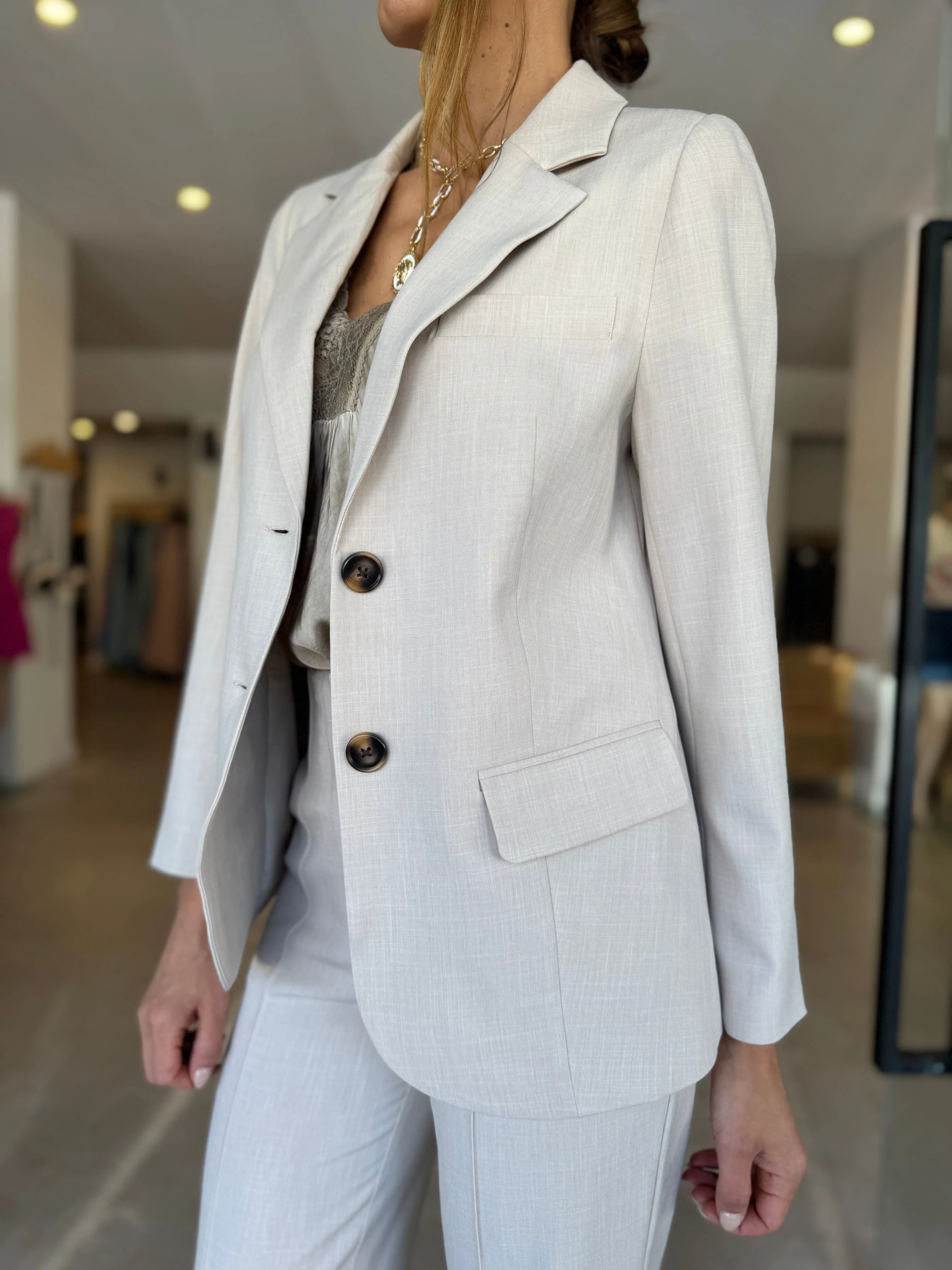 EDWARD BLAZER CREAM