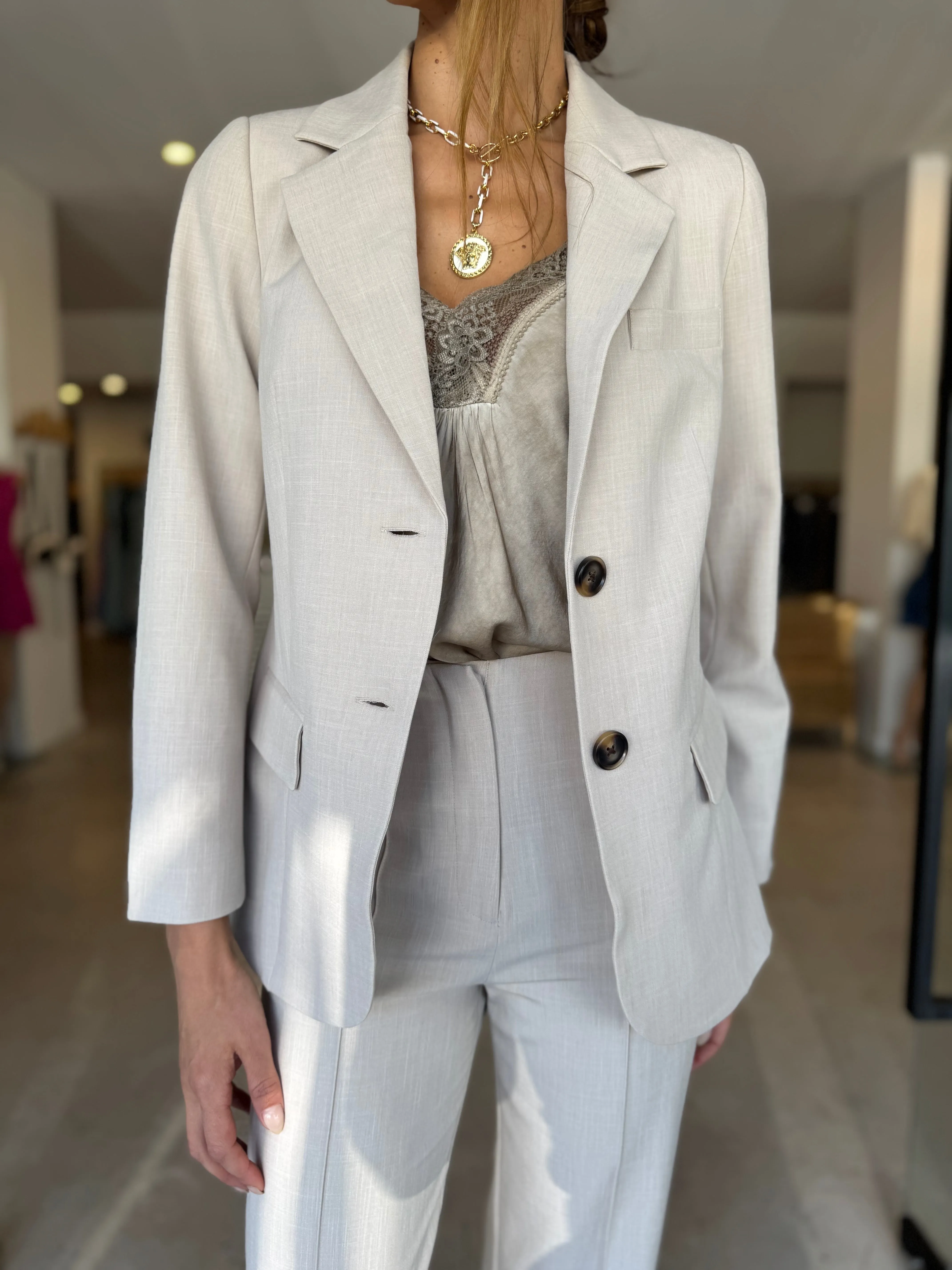 EDWARD BLAZER CREAM