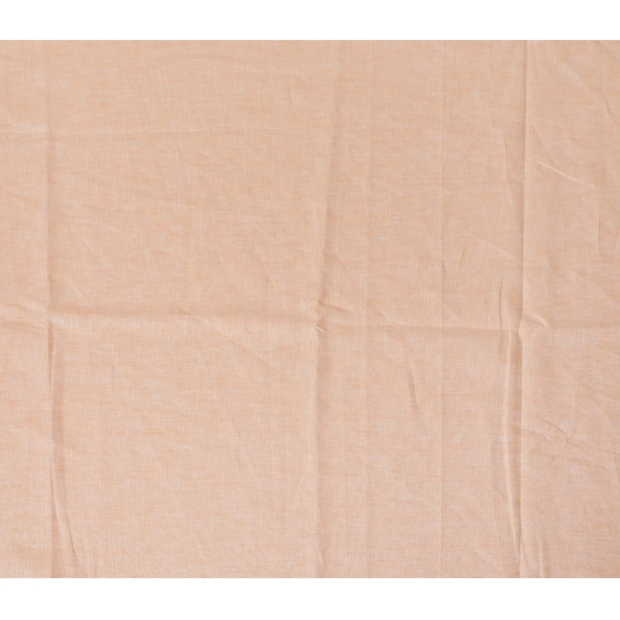 Elegant Peach Pure Linen Fabric - 60 Lea, 140 cm Wide-D19398