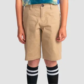 Element Howland Classic Chino Shorts Khaki - Kids