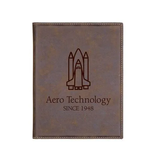 Faux Leather Small Padfolio