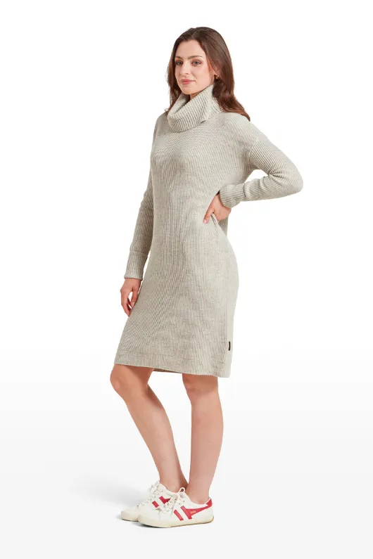 Filey Roll Neck Dress