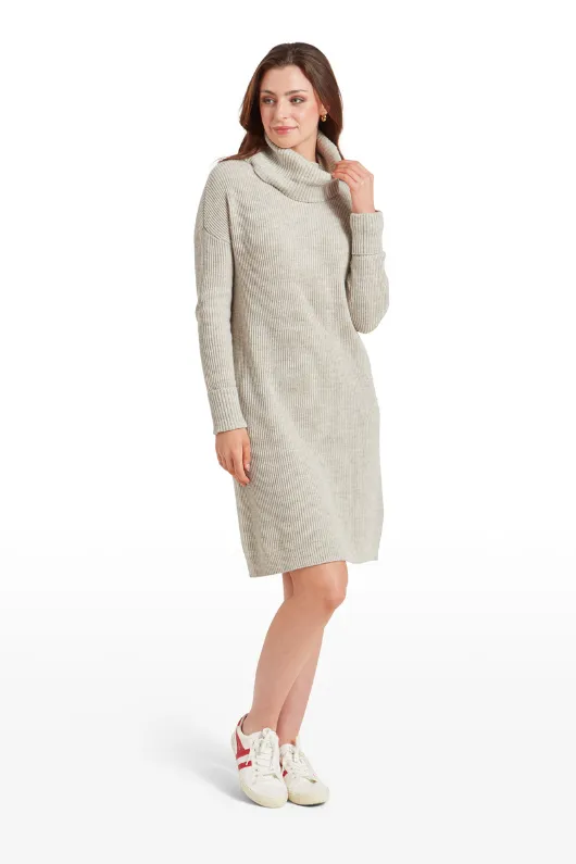 Filey Roll Neck Dress