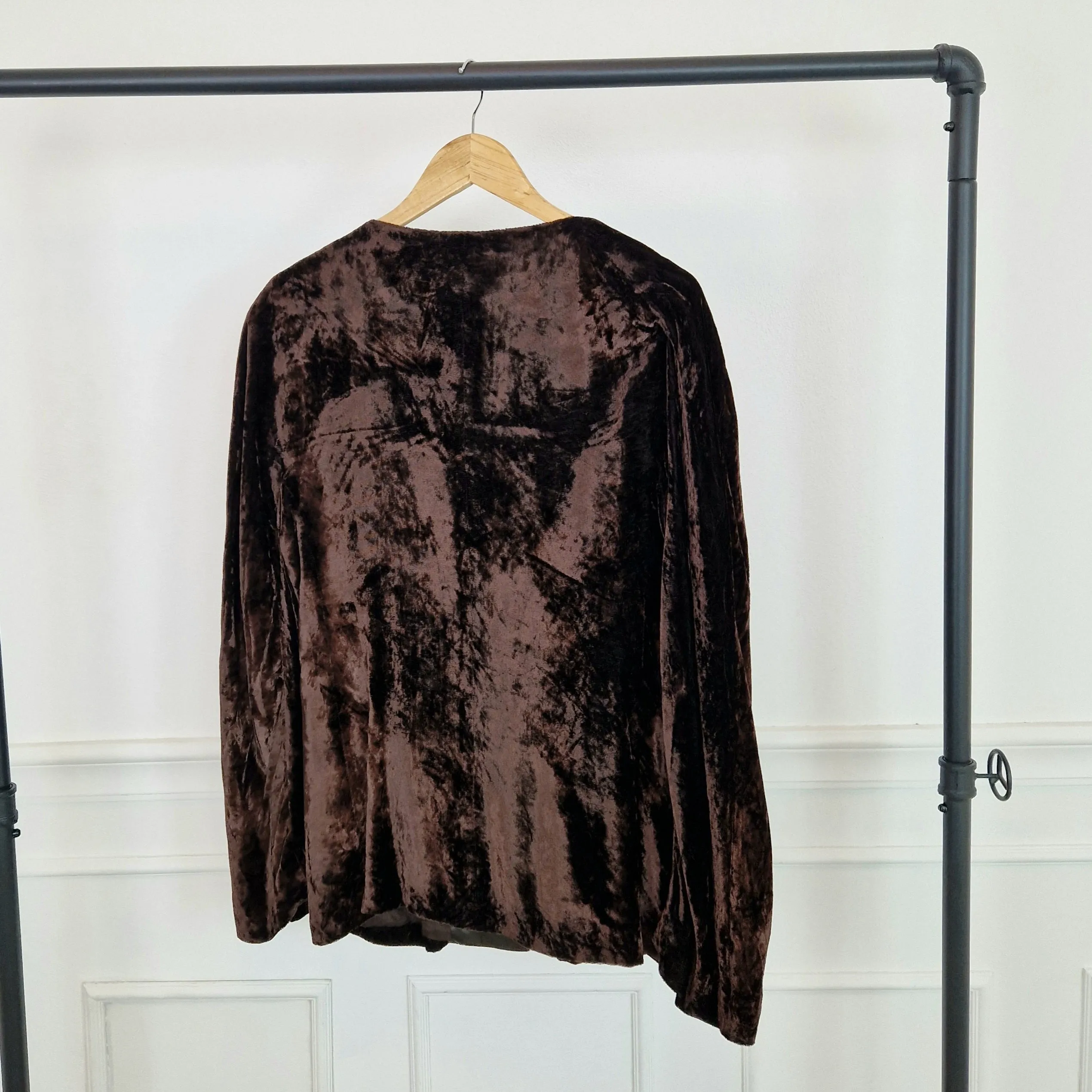 Giacca Krizia vintage velluto marrone