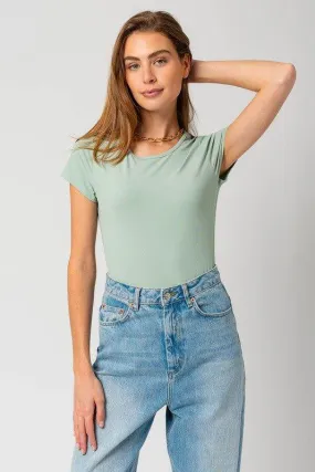 Gilli Round Neck Short Sleeve Bodysuit