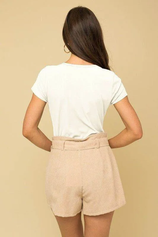 Gilli Round Neck Short Sleeve Bodysuit