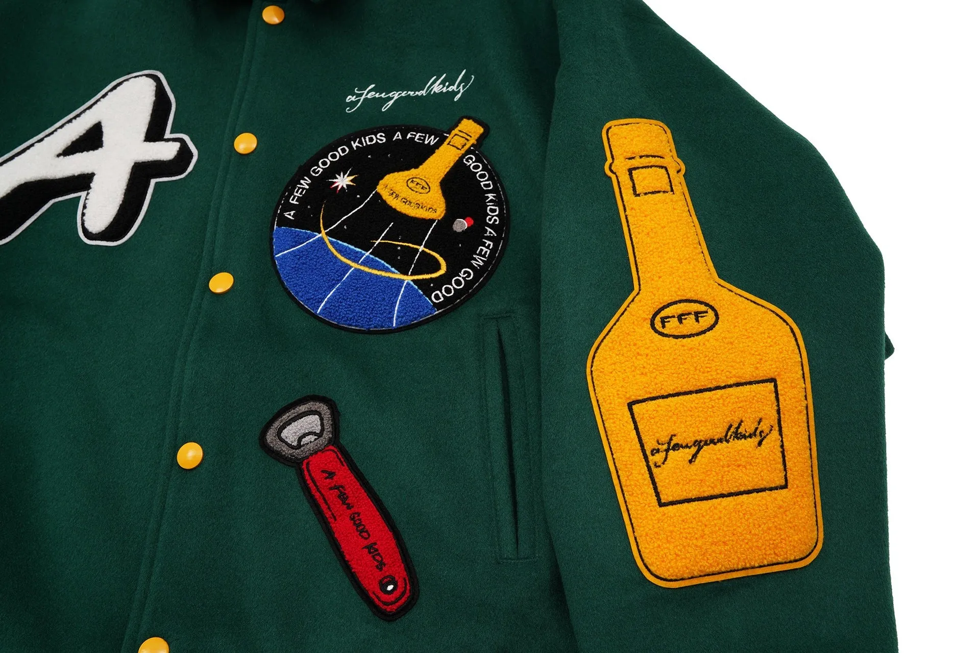 Green College Jacket