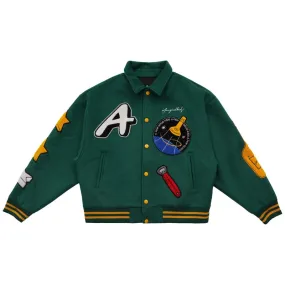 Green College Jacket