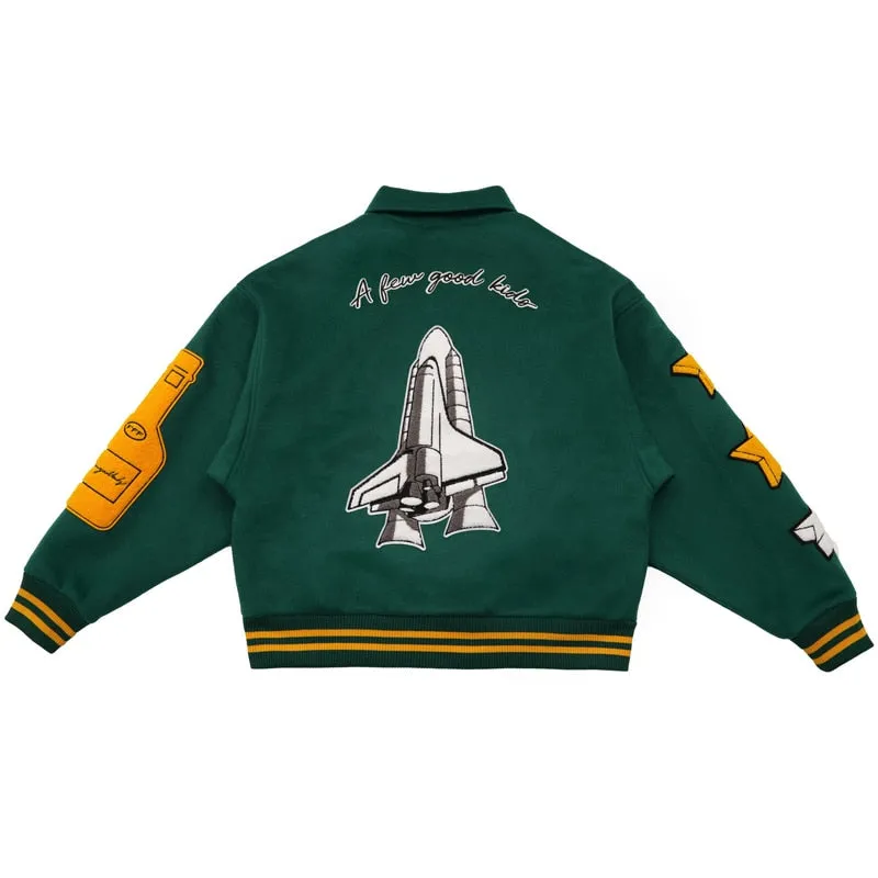 Green College Jacket