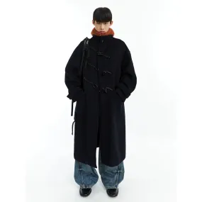 Heavy Wool Toggle Coat