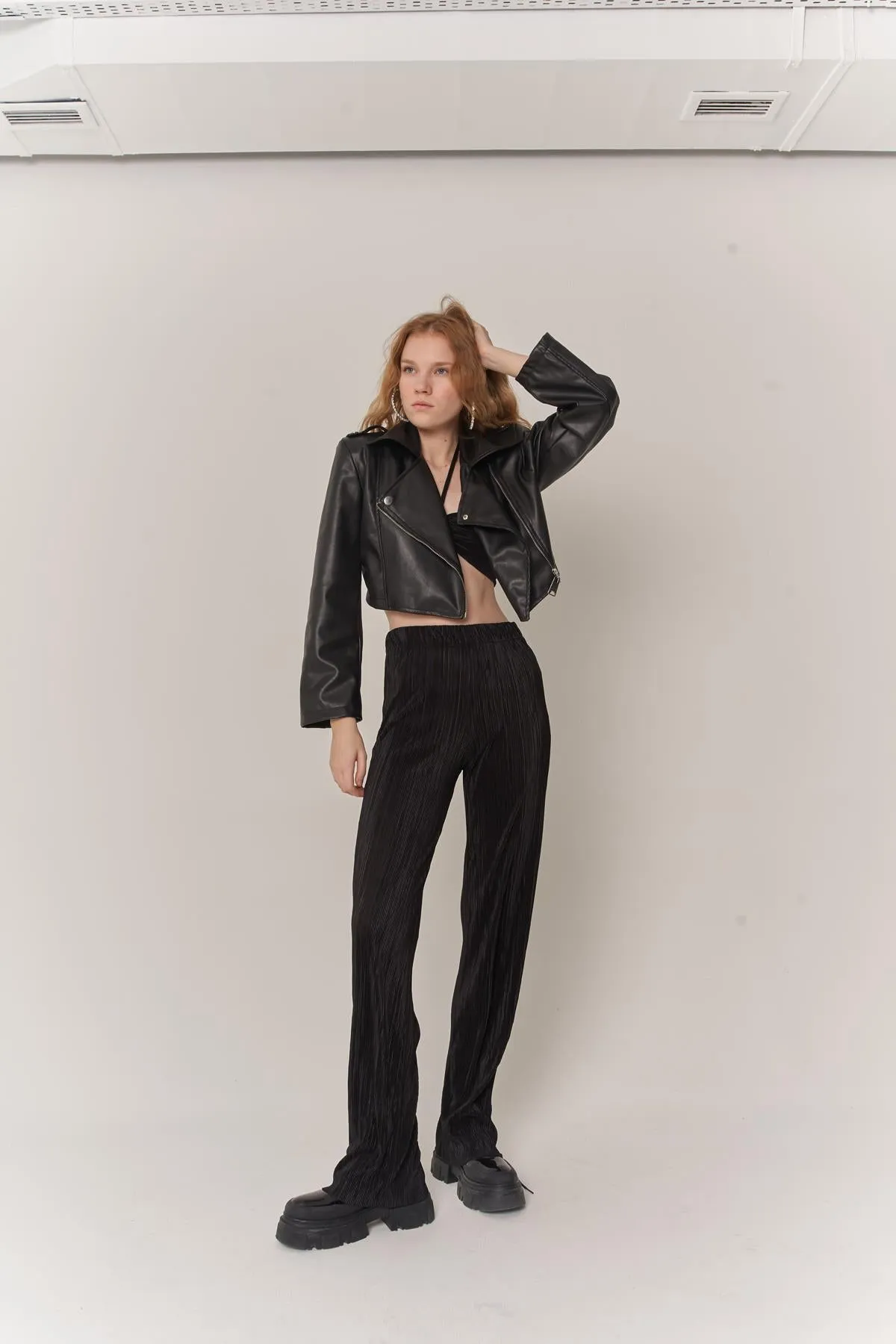 HLLY Women Cardy Pants Black - Kensington