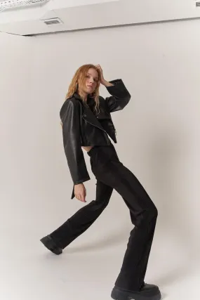 HLLY Women Cardy Pants Black - Kensington