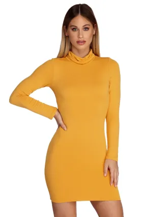 In Knit To Win It Mini Dress