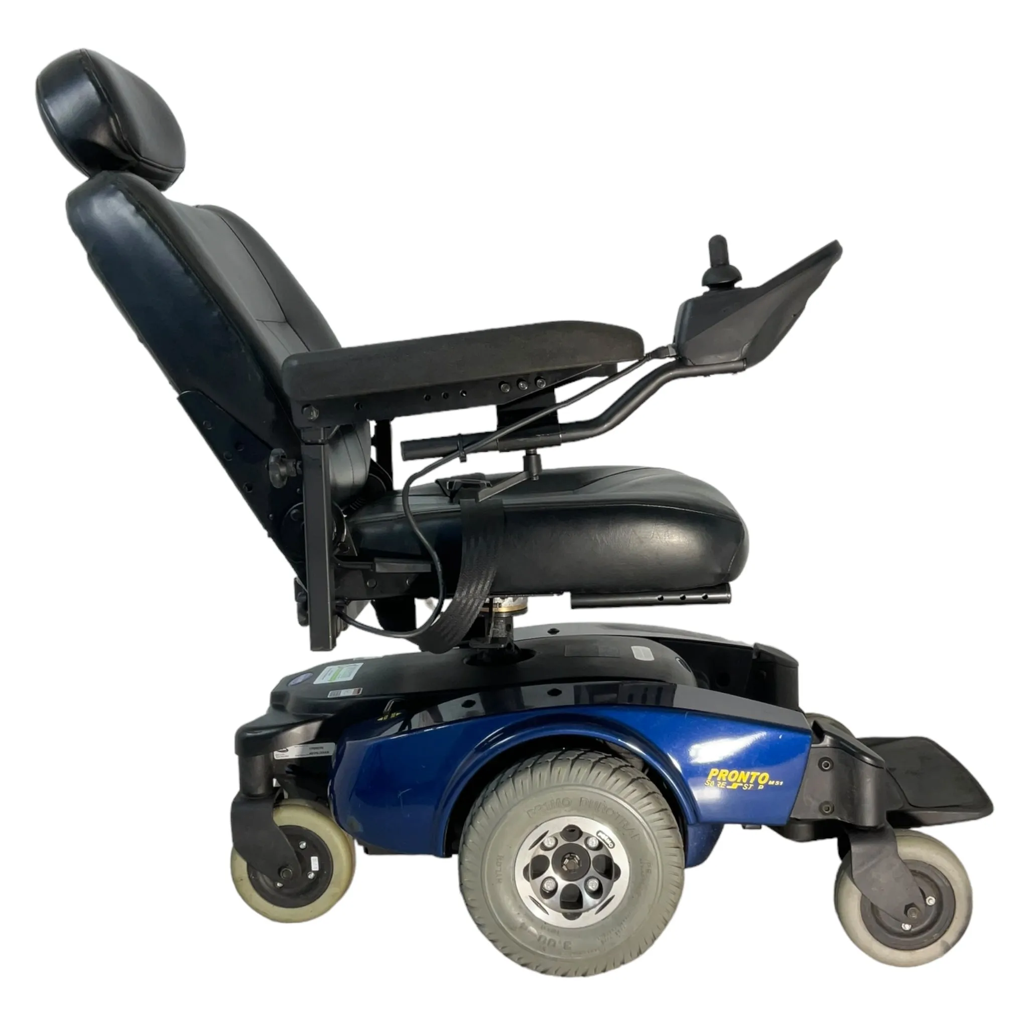Invacare Pronto M51 Power Chair with SureStep | 18 x 18 inch Seat | Reclining & Folding Seat